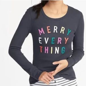 Old Navy Merry Everything Top